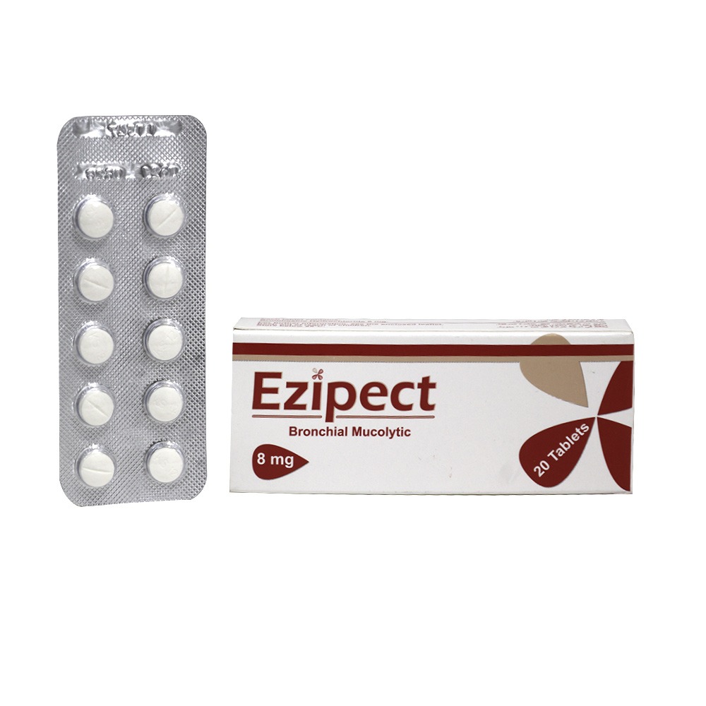 Ezipect Tablet 8 mg 20's