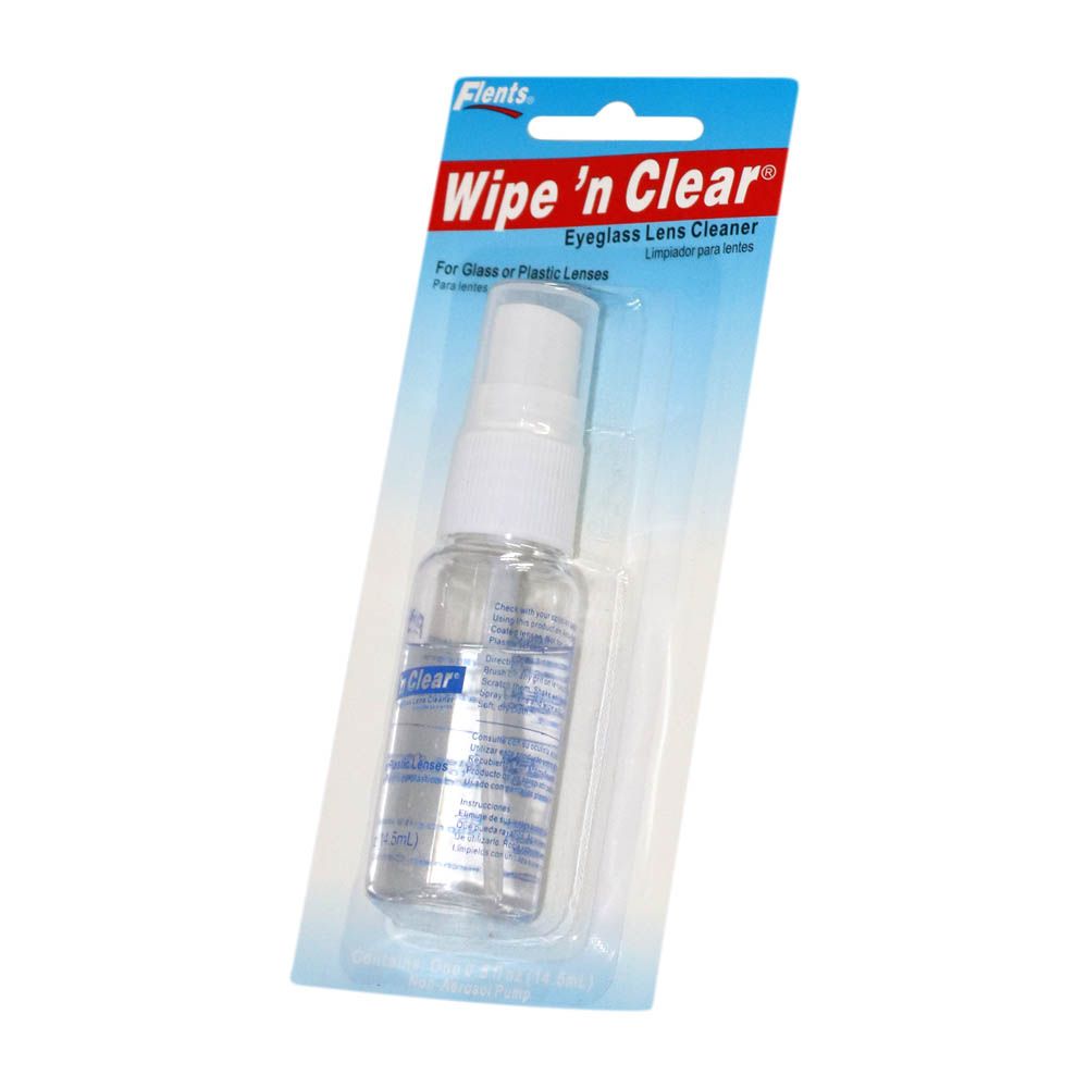 Flents Wipe N Clear Eyeglass Lens Cleaner 14.5 mL