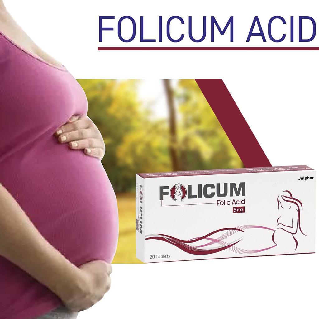 Folicum 5 mg Tablets 20's