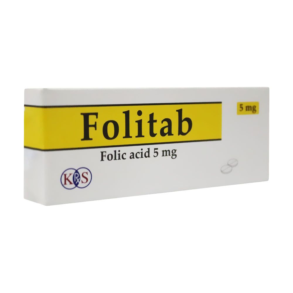 Folitab 5 mg  Tablet 20's