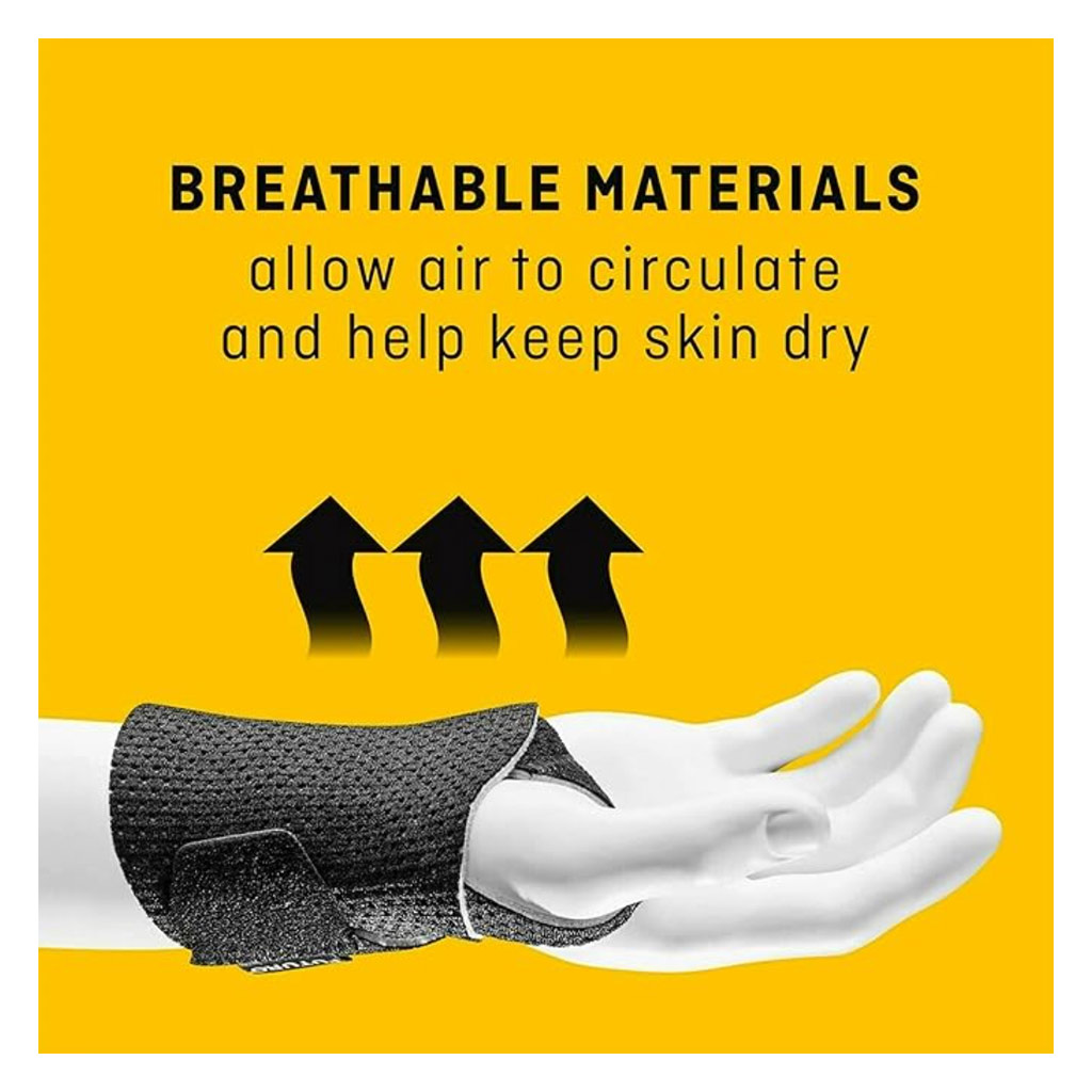 Futuro Infinity Precision Fit Adjustable Left/Right Wrist Support- Black 