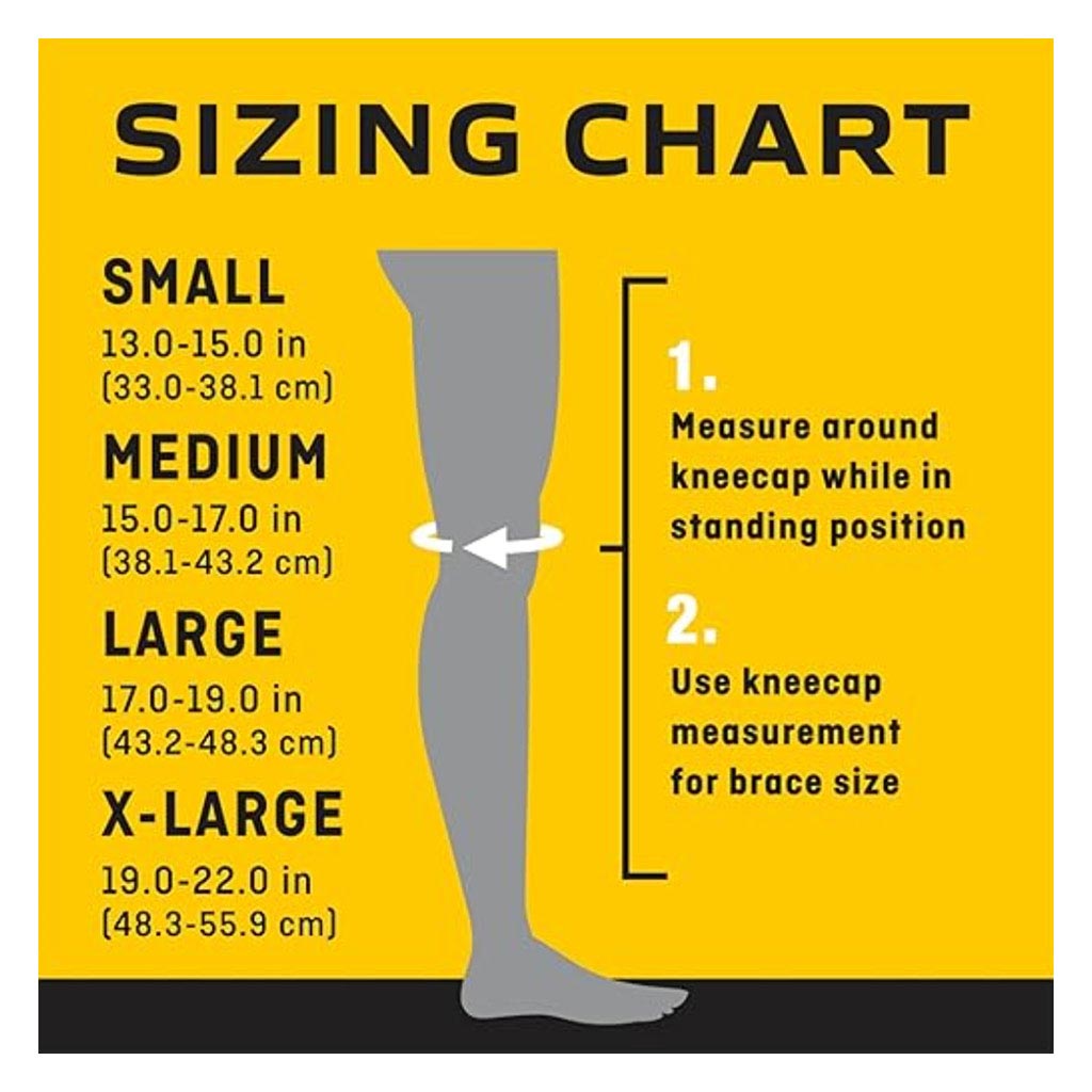 Futuro Sport Moisture Control Large Knee Support Left/Right - Black