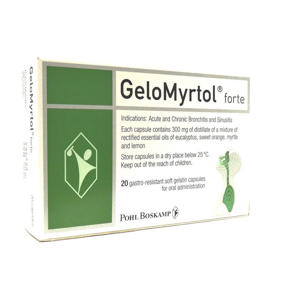 Gelomyrtol Forte Capsules 20's