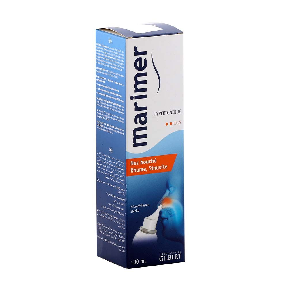Gilbert Marimer Hypertonic Saline Nasal Spray 100 mL