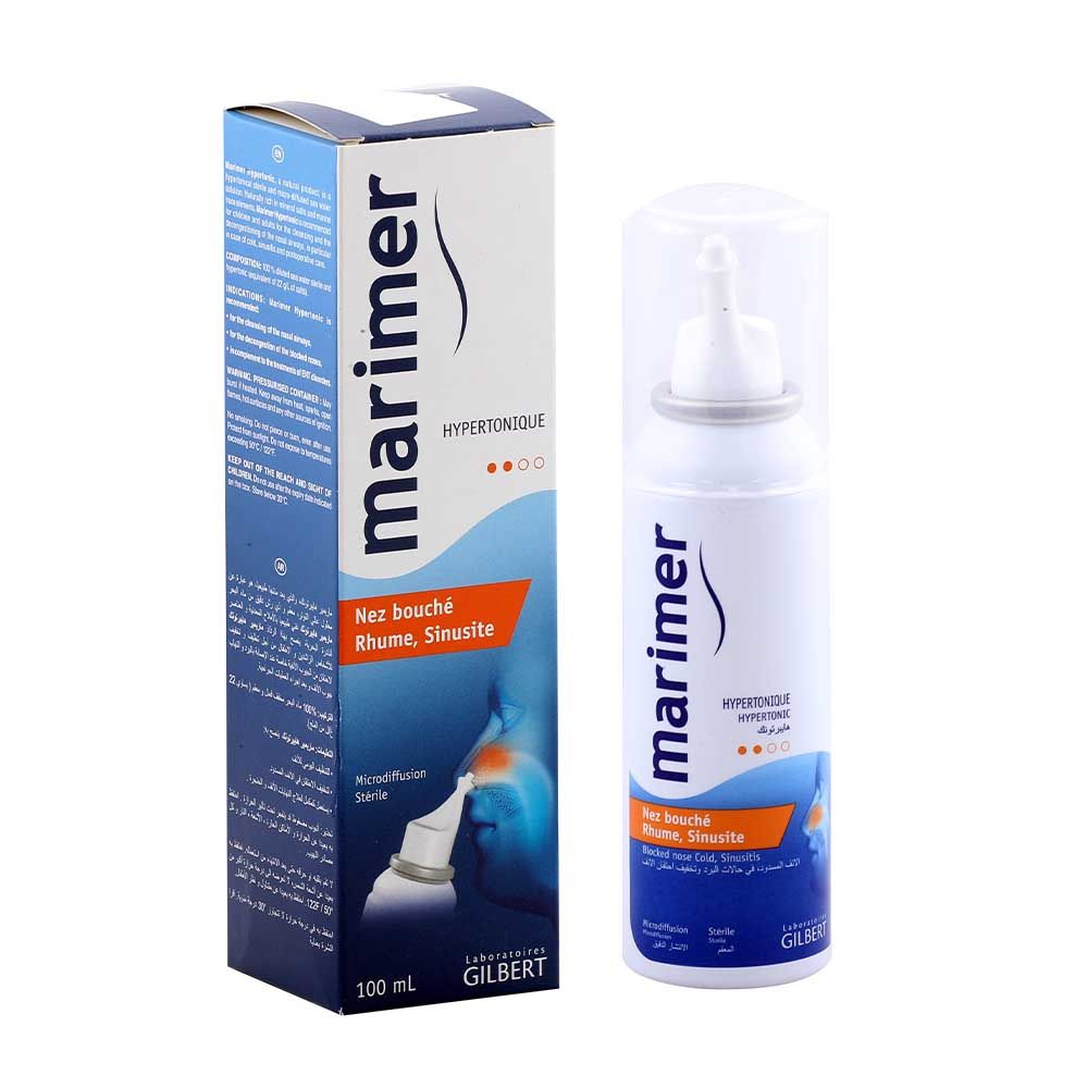 Gilbert Marimer Hypertonic Saline Nasal Spray 100 mL
