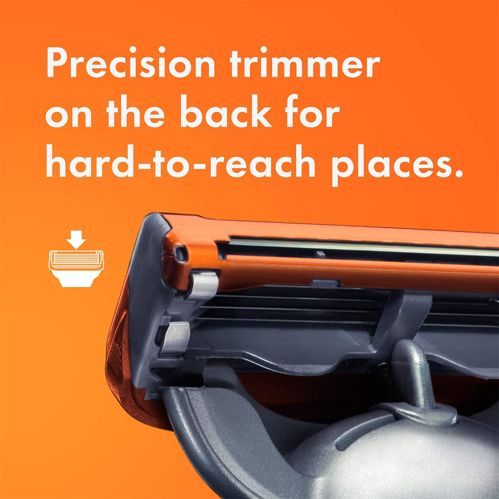 Gillette Fusion 5 Power Razor For Perfect Shave & Beard Shape, Pack of 1's