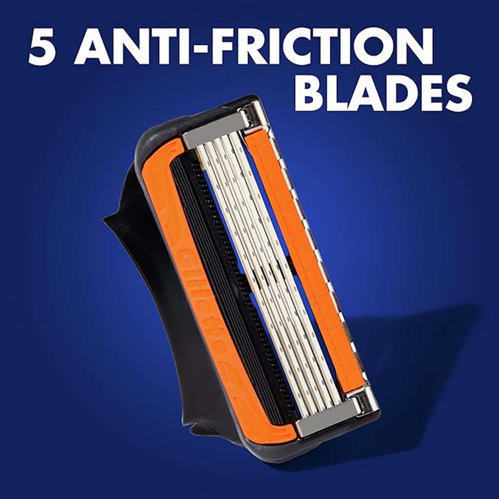 Gillette Fusion 5 ProGlide Power Men's Razor Blades Refills, Pack of 4's