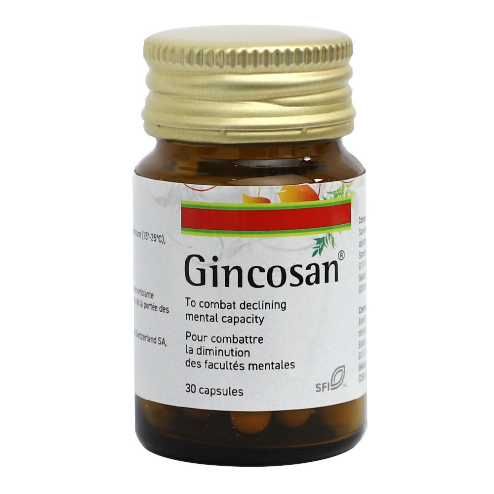 Gincosan Capsules 30's