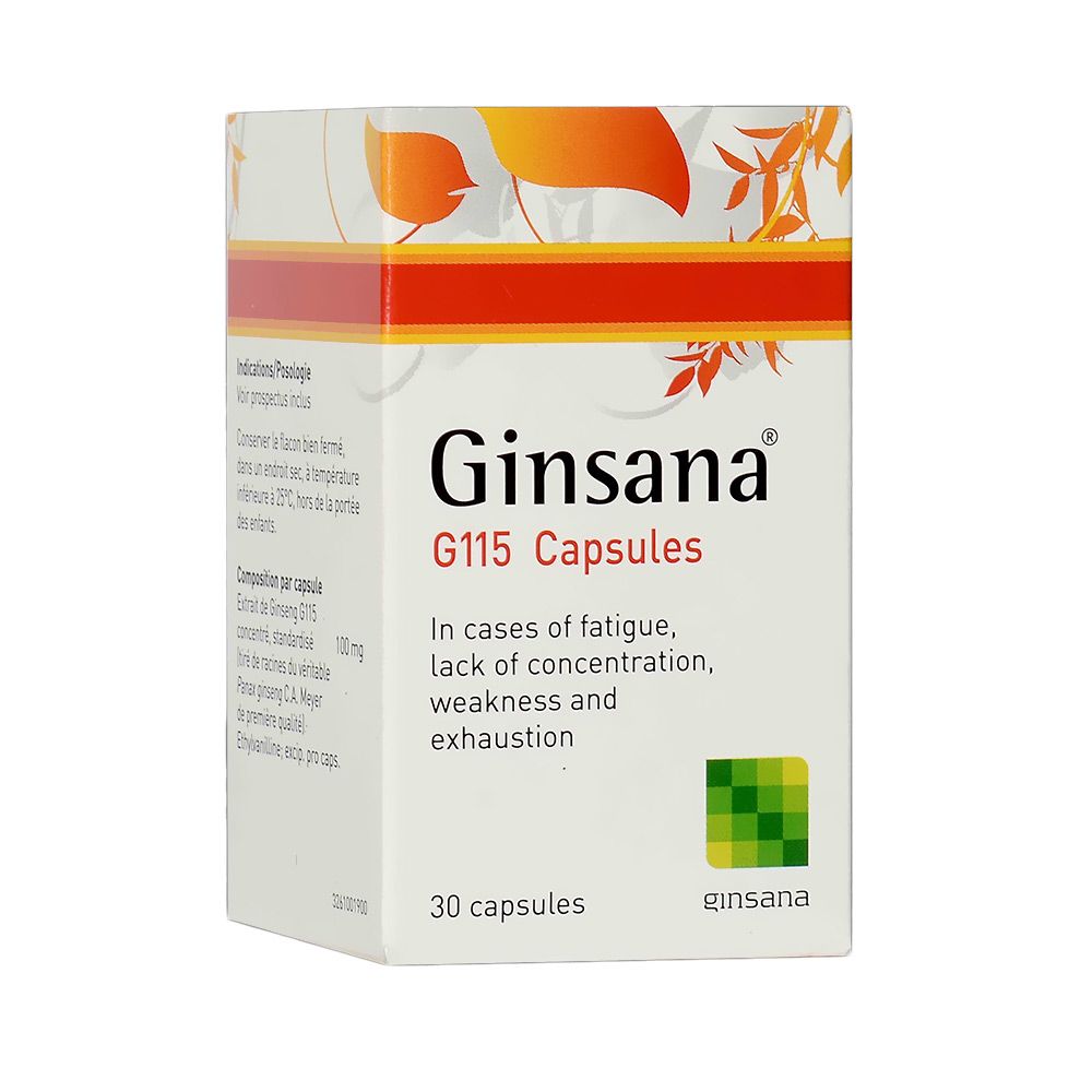 Ginsana Capsules 30's