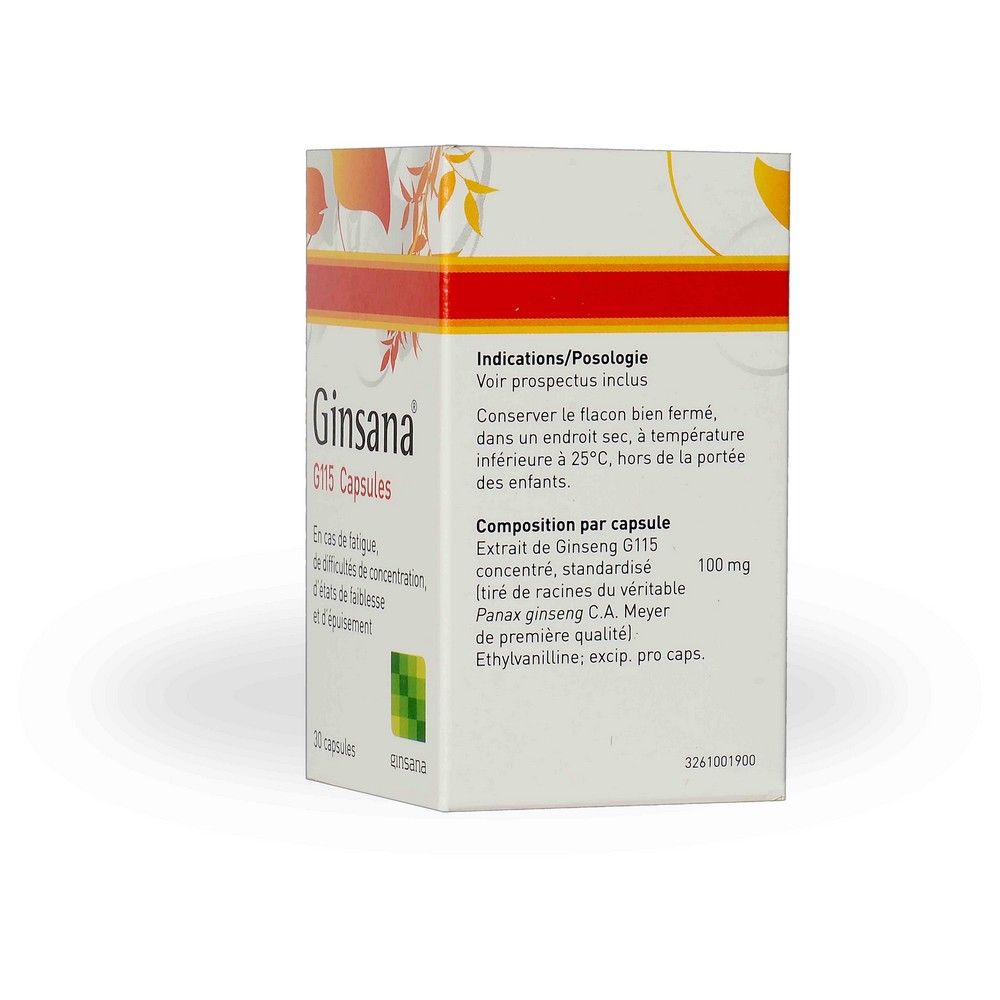 Ginsana Capsules 30's