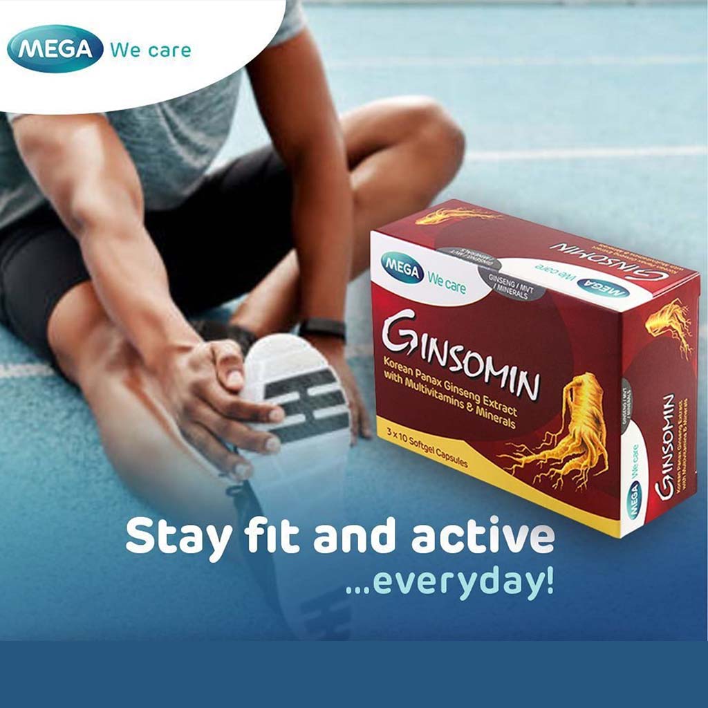 Mega We Care Ginsomin Capsules 30's