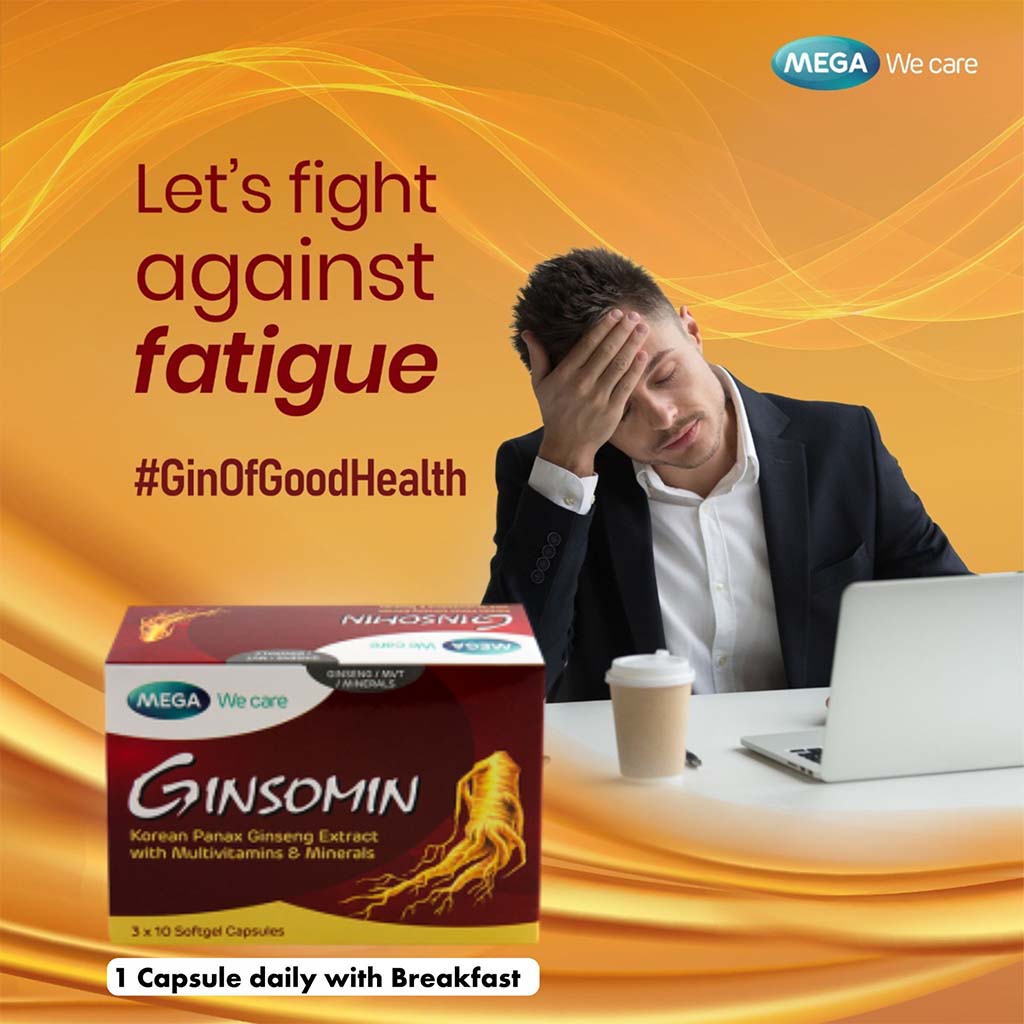 Mega We Care Ginsomin Capsules 30's