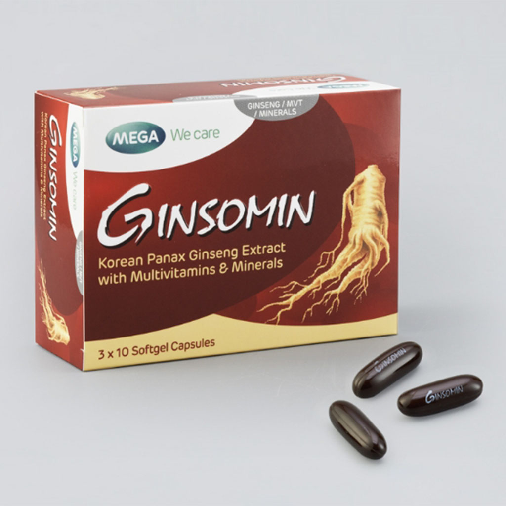 Mega We Care Ginsomin Capsules 30's