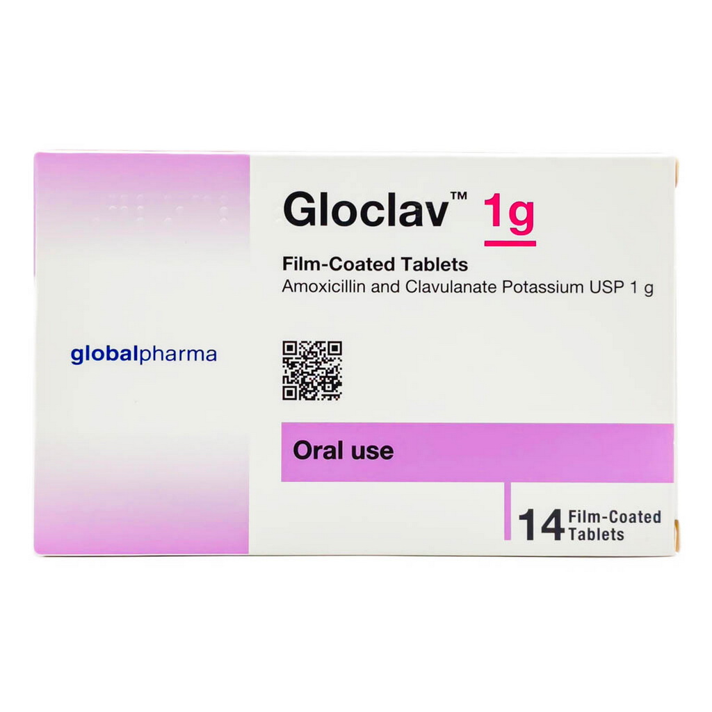 Gloclav 1g Film Coated Tablets, Pack of 14’s