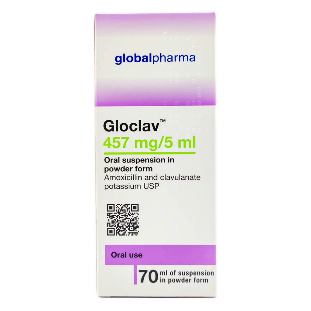 Gloclav 457mg/5ml Powder For Oral Suspension 70ml