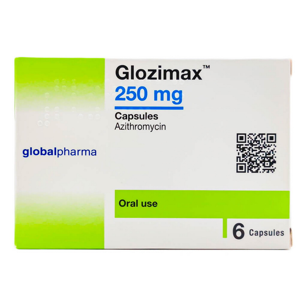 Glozimax 250mg Capsules, Pack of 6’s