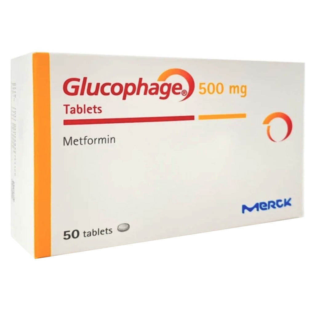 Glucophage 500mg Tablets, Pack of 50's