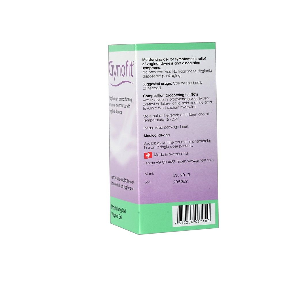 Gynofit  Moisturising Vaginal Gel 6's