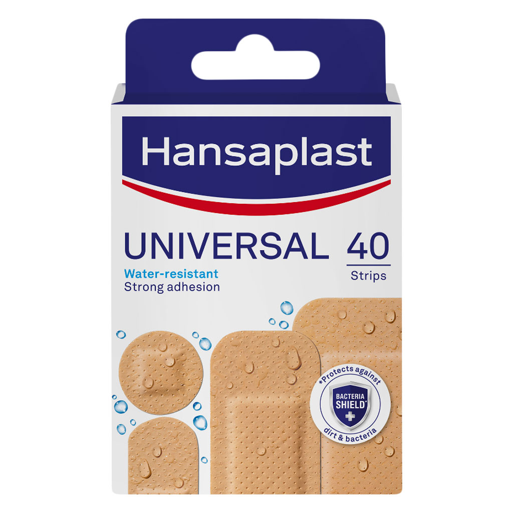 Hansaplast Universal Water Resistant Assorted Wound Plasters, Pack of 240's