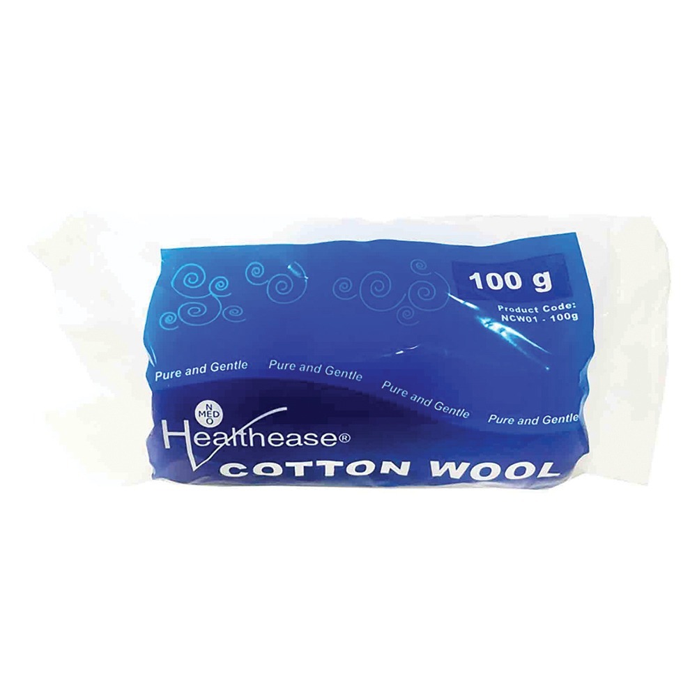 Healthease Cotton Wool Roll 100 g
