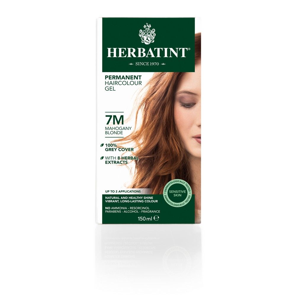 Herbatint 7M Mahogany Blonde Hair Colour Gel 150 mL