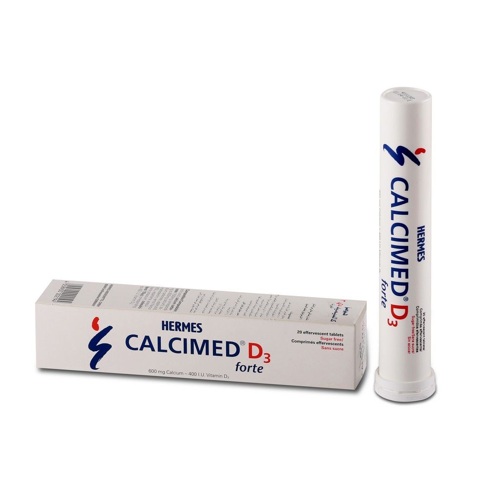 Hermes Calcimed D? Forte Effervescent Tablets 20's