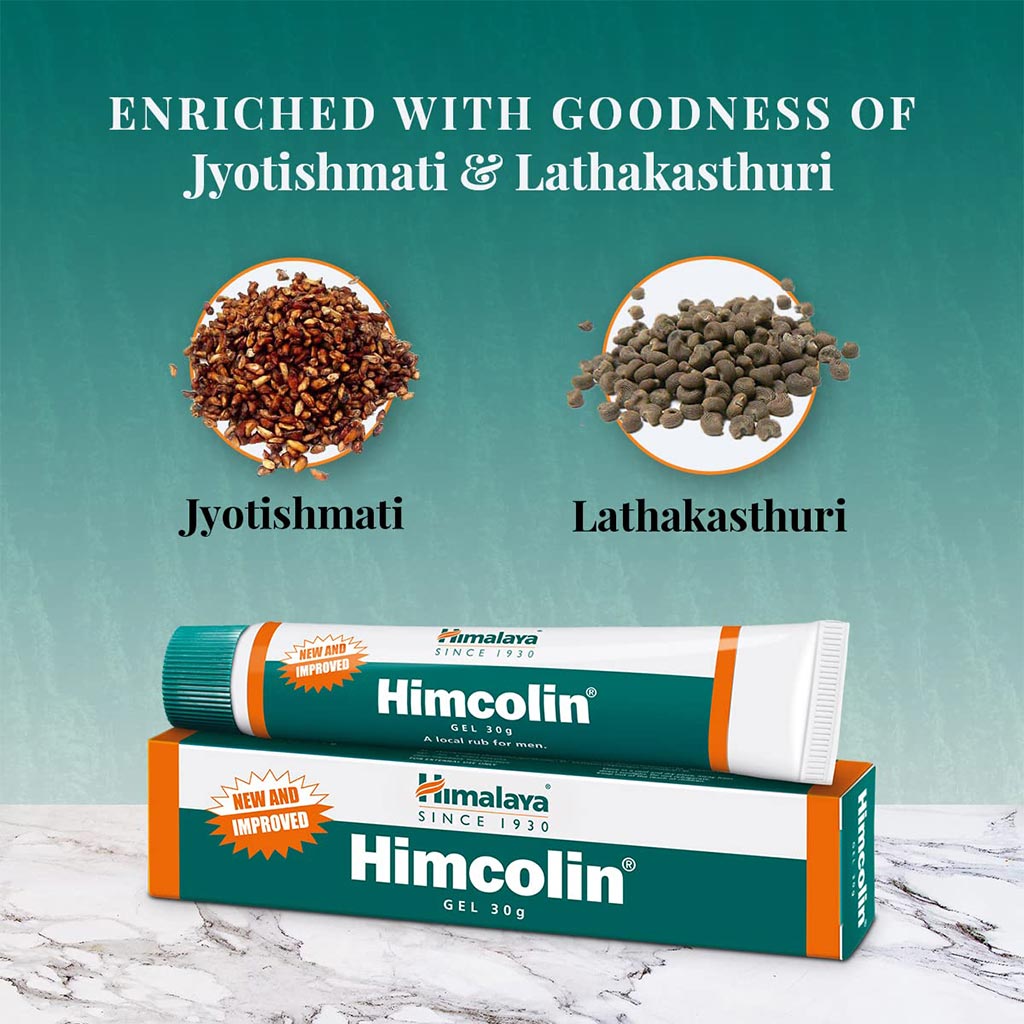 Himalaya Himcolin Gel Local Rub For Men 30 g