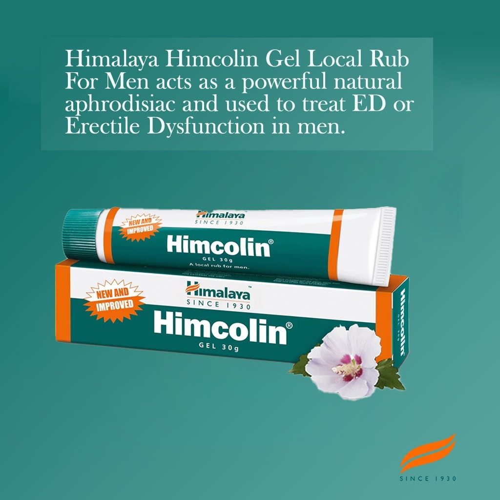 Himalaya Himcolin Gel Local Rub For Men 30 g