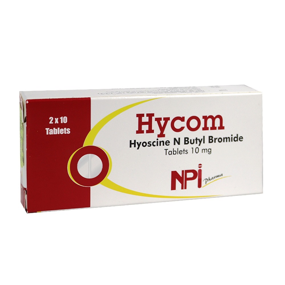 Hycom 10 mg Tablets 20's