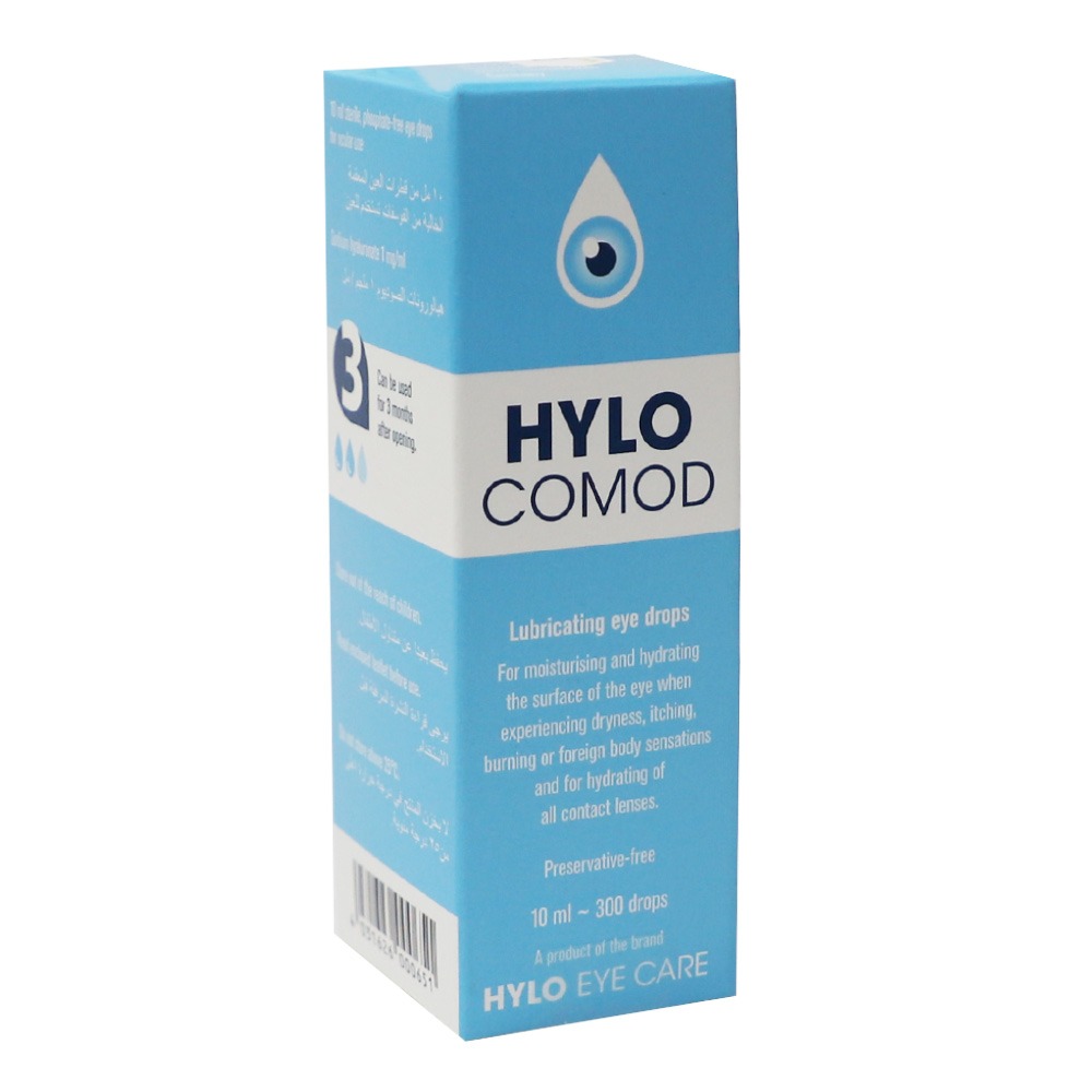 Hylo Comod 0.1% Eye Drops 10 mL