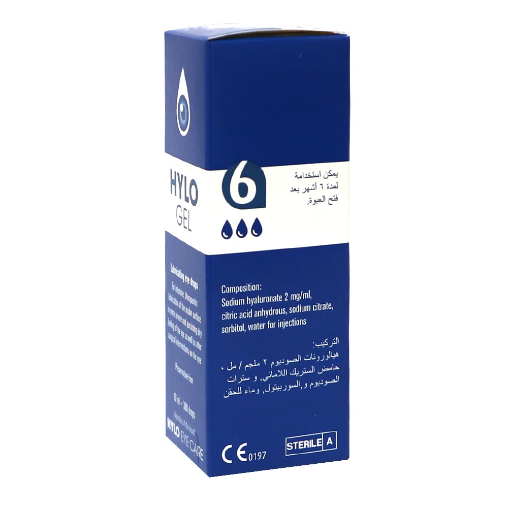 Hylo-Gel Eye Drops 10 mL