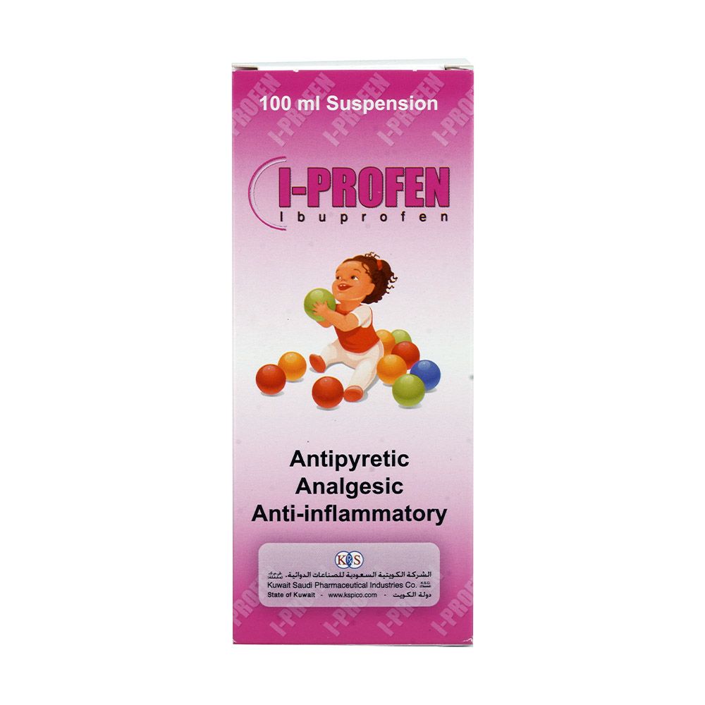 I-Profen 100 mg/5 ml Suspension 100 mL