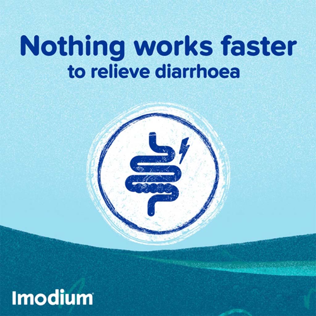 Imodium Instants 2mg Melt in Mouth Tablets For Diarrhea, Pack of 12's