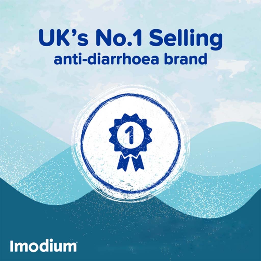 Imodium Instants 2mg Melt in Mouth Tablets For Diarrhea, Pack of 12's