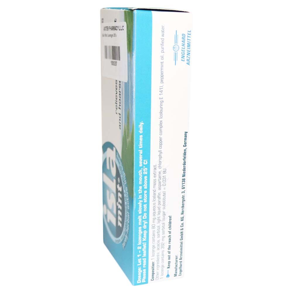 Isla Mint Lozenges 30's