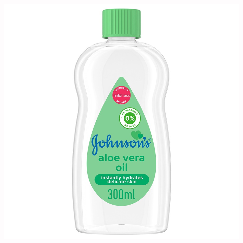 Johnson's Baby Oil With Aloe Vera 300ml