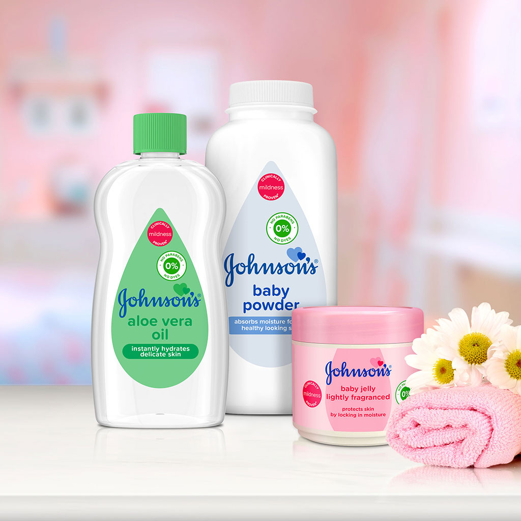 Johnson's Baby Oil With Aloe Vera 300ml