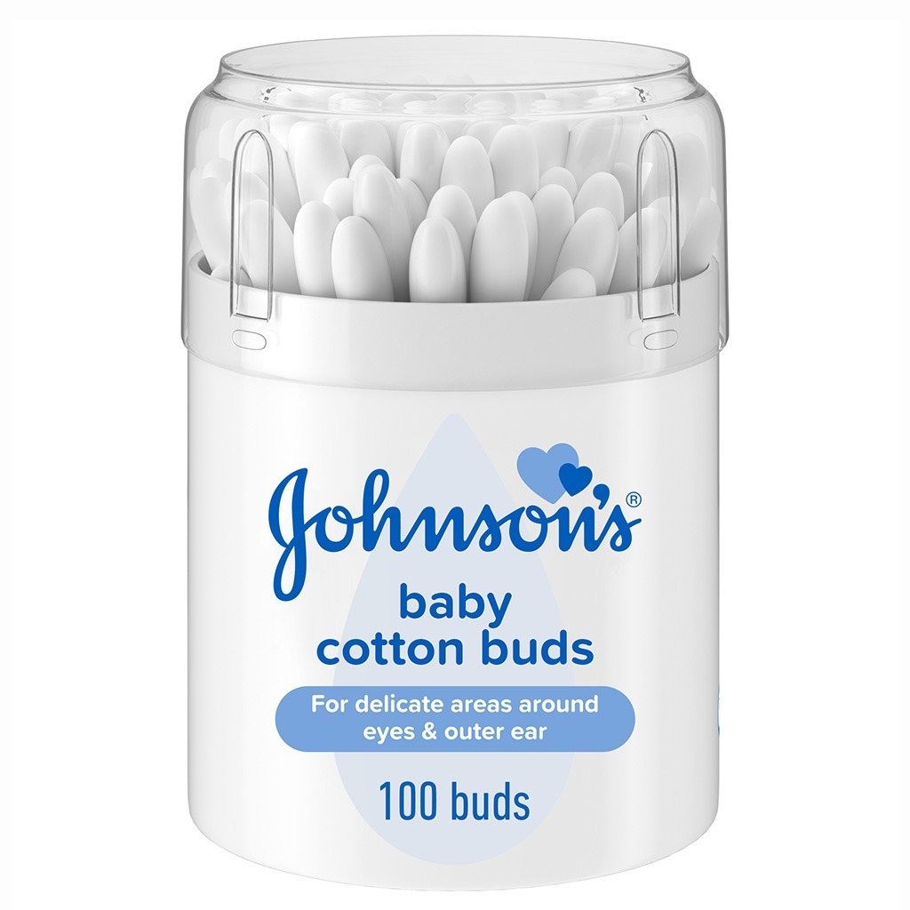 Johnson's Pure Cotton Buds, Pack of 100's