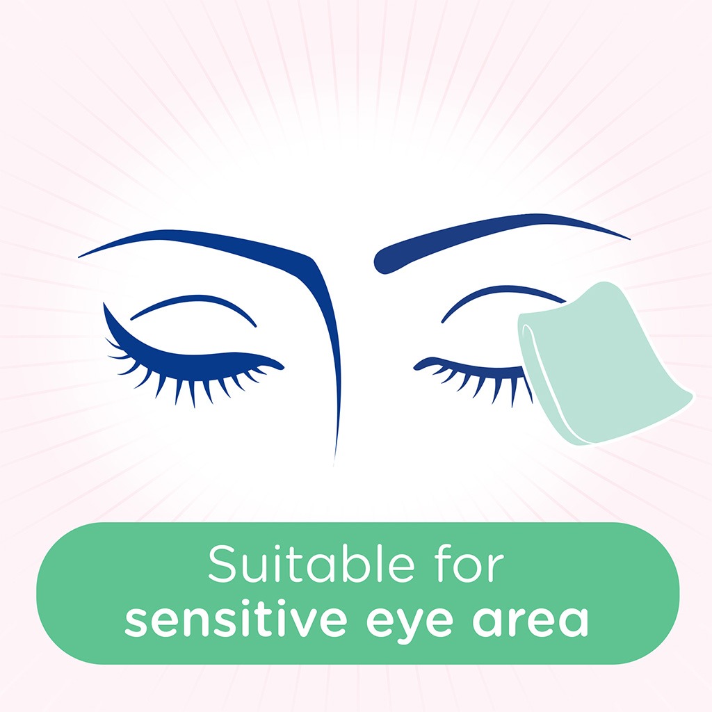 Johnson's Daily Essentials 5-in-1 Clear Skin Cleansing Makeup Remover Wipes For Combination Skin, Pack of 25's