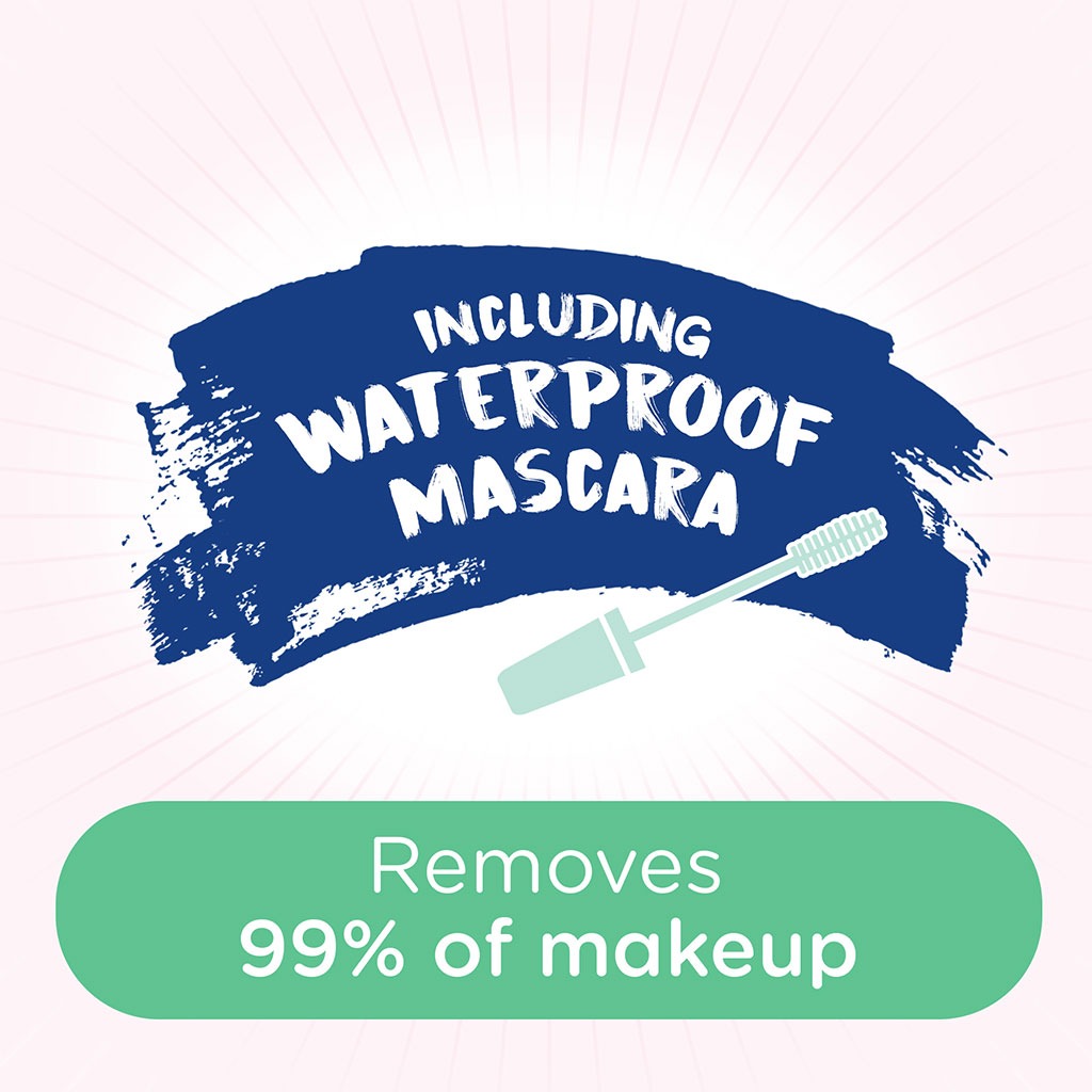 Johnson's Daily Essentials 5-in-1 Clear Skin Cleansing Makeup Remover Wipes For Combination Skin, Pack of 25's