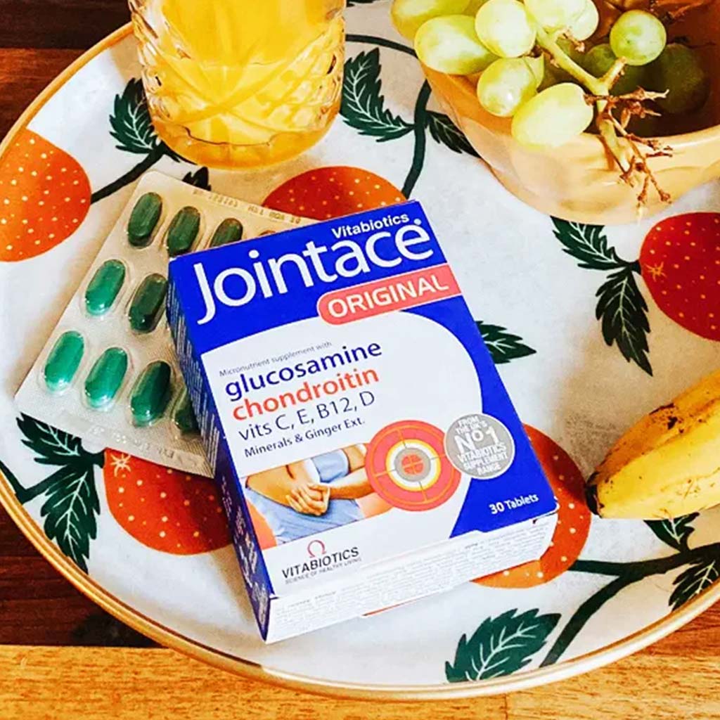 Vitabiotics Jointace Original High Strength Joint Support Tablets With Glucosamine  & Chondroitin, Pack of 30's