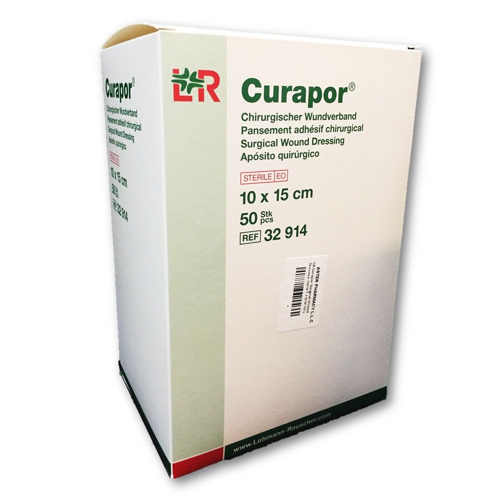 LR Curapor Surgical Wound Dressing 10 x 15 cm 50's