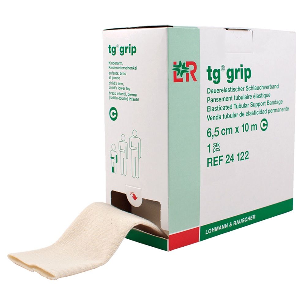 LR Tg-Grip C Elasticated Tubular Support Bandage 6.5 cm x 10 m