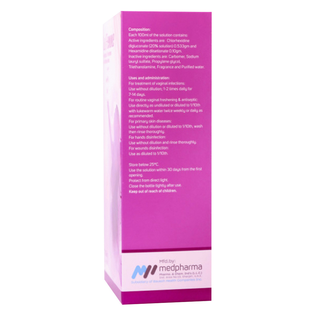 Lafemme Intimate Areas Antiseptic Solution 250ml