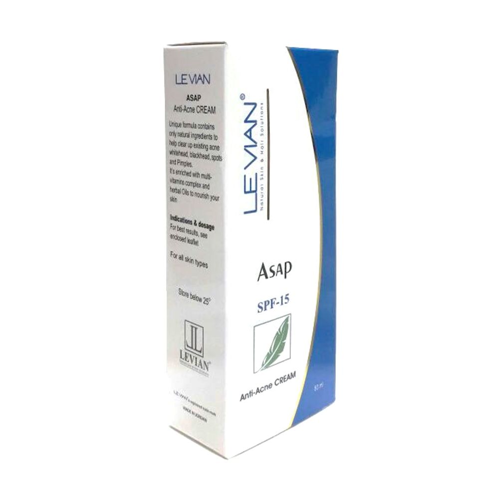 Levian ASAP SPF15 Cream 50 mL