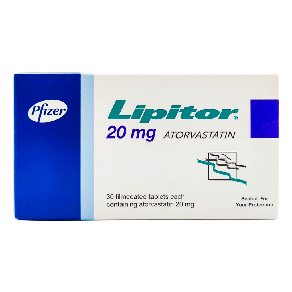 Lipitor 20mg Tablets, Pack of 30's