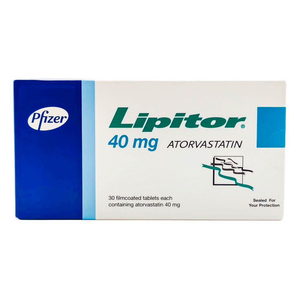 Lipitor 40mg Tablets, Pack of 30's