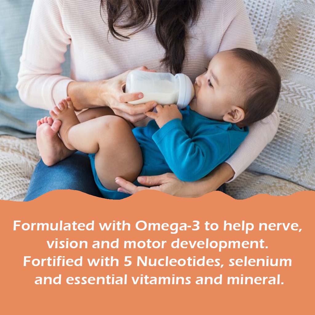 Liptomil Plus Stage 2 Infant Milk Formula For 6 To 12 Months 400g