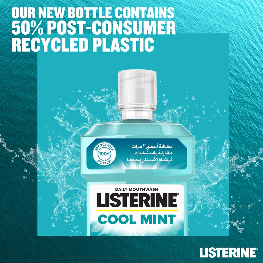 Listerine Cool Mint Mouthwash 250ml