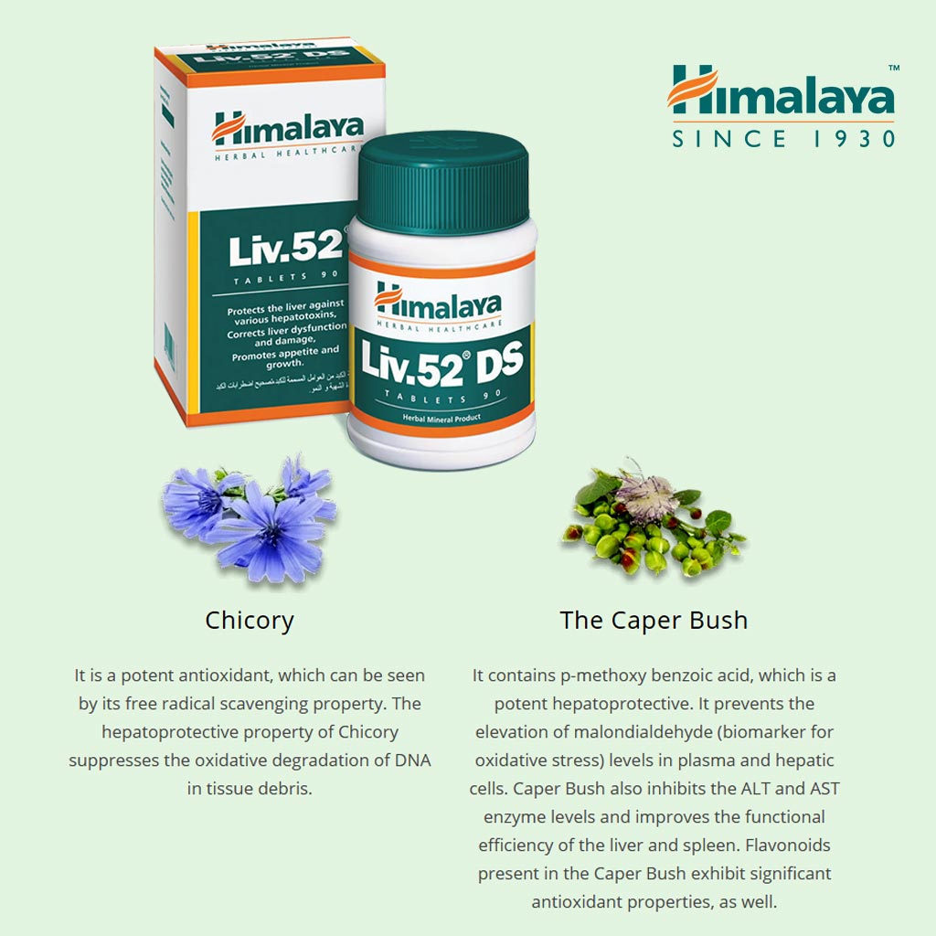 Himalaya Liv.52 DS Tablets 90's